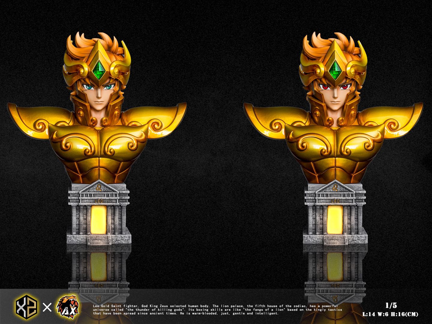 ★LEO★ 様 In Stock】XZ Studio Saint Seiya the Zodiac No.01 Leo Aioria