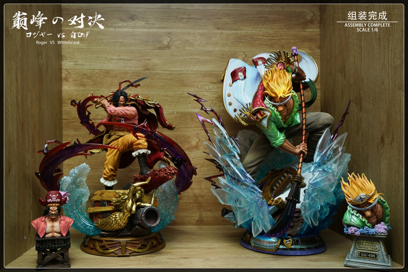 【In Stock】JacksDo One Piece The Young Roger Resin Statue