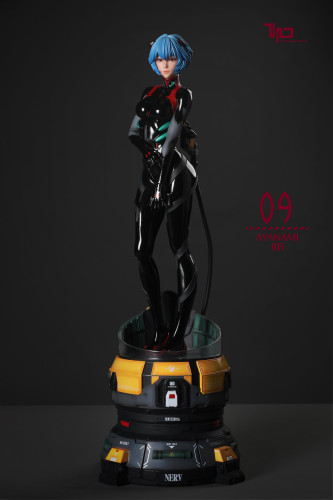 【In Stock】Turning point Studio EVA Ayanami rei Black Suit 1:4 Scale Resin Statue