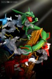 【In Stock】Crescent-Studio Pokemon Rayquaza Kyogre Groudon Resin Statue