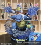 【In Stock】EGG-Studio Pokemon Blastoise Family Resin Statue