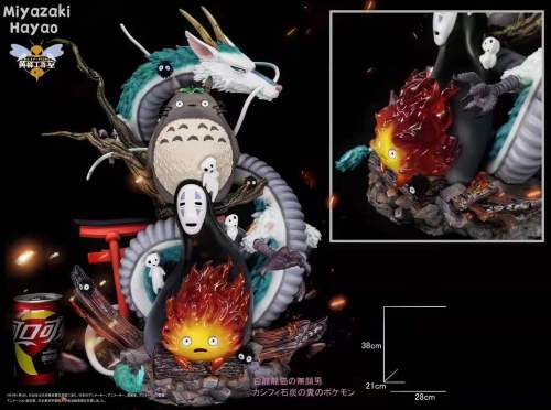 【In Stock】Wasp-studio Miyazaki Hayao Series Coming Resin Statue