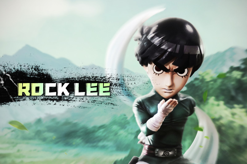 【Pre order】G5 Studio Naruto Rock Lee& Kimimaro WCF Resin Statue Deposit