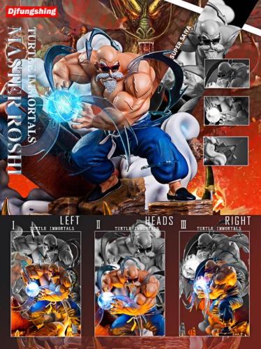 【Pre order】DJFUNGSHING Studio Dragon Ball Z Master Roshi with Kamehameha 1/7 Resin Statue Deposit