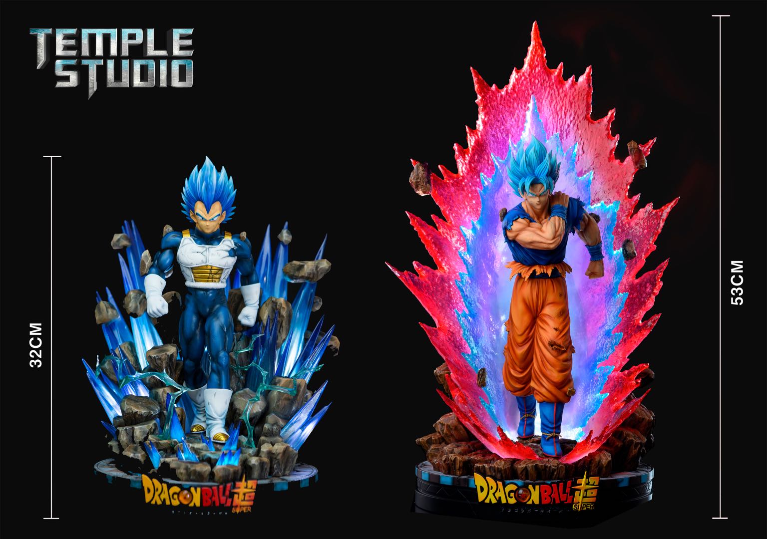 Pre order】Temple Studio Dragon Ball Super Goku Kaiouken 1:6