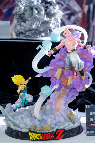 【In Stock】INFINITY Studio Dragon Ball Z Gotenks VS Majin Buu Resin Statue Deposit（Copyright）