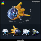 【In Stock】JacksDo Dragon Ball Z Bulma 991 Airship Resin Statue