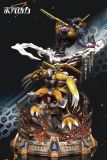【In Stock】DIMWNSION POWER Studio Digital Monster WarGreymon and MetalGarurumon Resin Statue