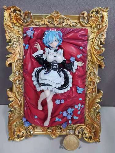 【In Stock】Lazy Dog Studio Re:Life in a different world from zero Rem Wall Hanging Resin Statue