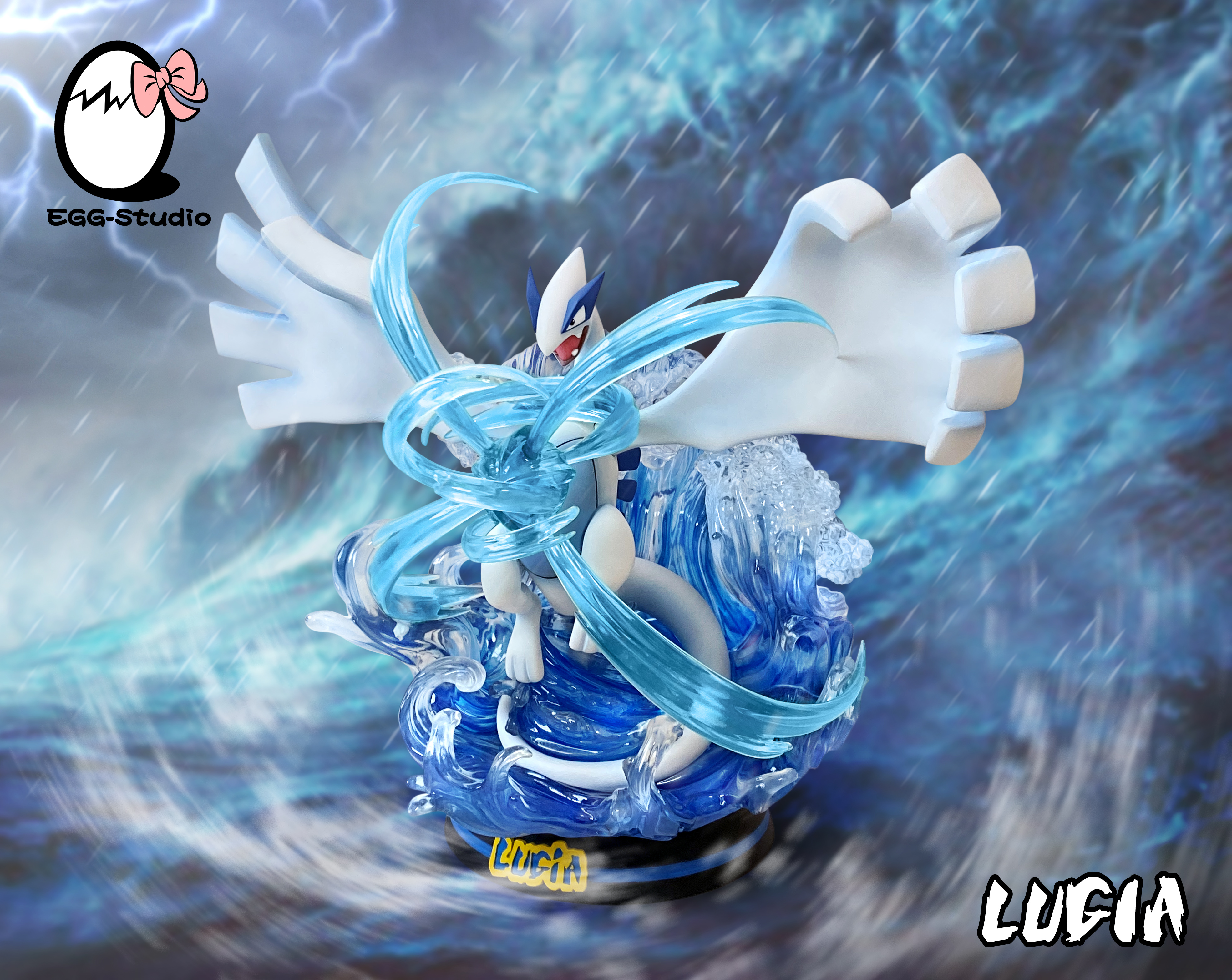 In Stock】EGG-Studio Pokemon Lugia Resin Statue ルギア