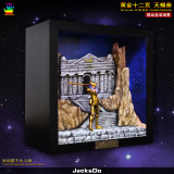 【Pre order】JacksDo Saint Seiya the zodiac constellations JK.Scene-30 Ⅷ BOX Zodiac Scorpio Diorama Resin Statue Deposit