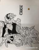 【In Stock】XCEED&ORS Studio Dragon Ball Super Goku Vegeta VS Broly Resin Statue