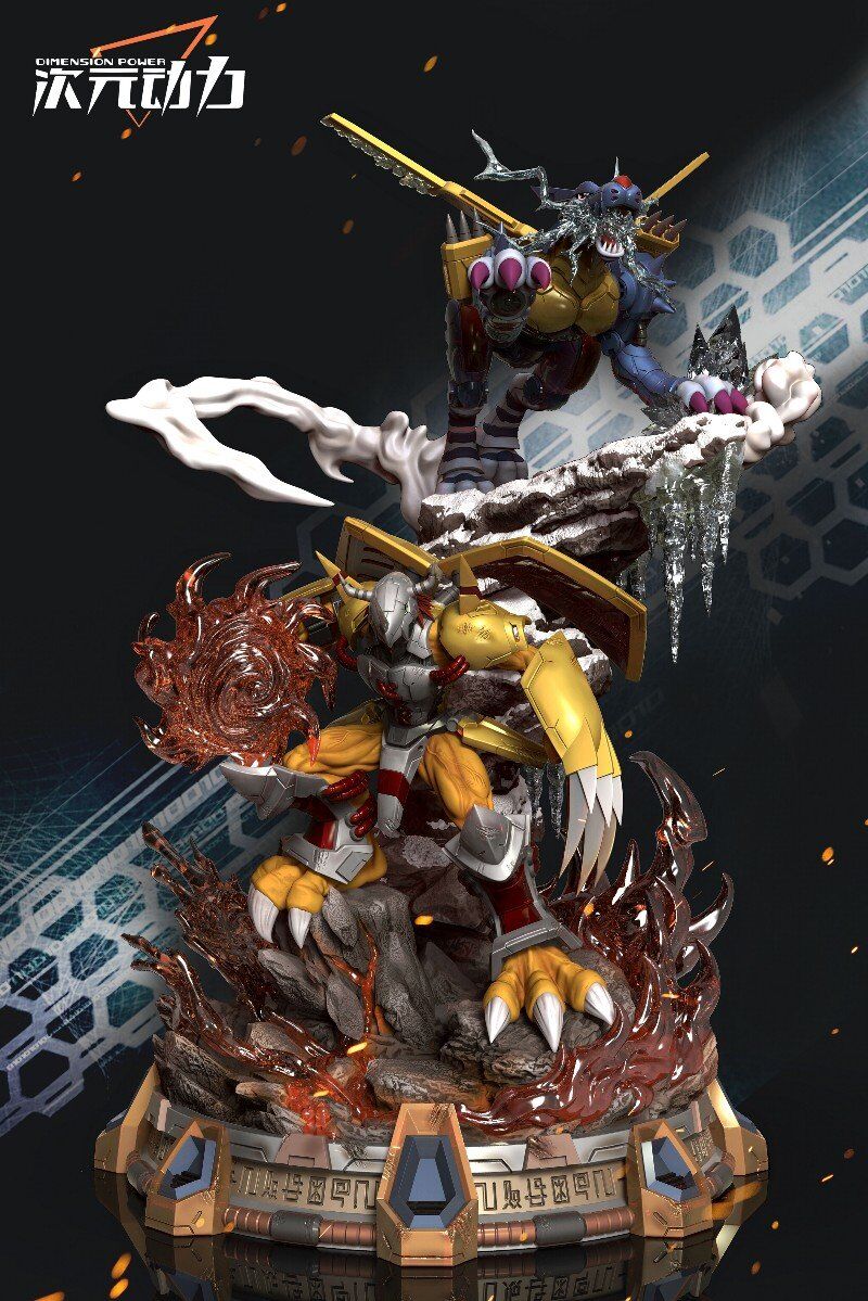 In Stock】DIMWNSION POWER Studio Digital Monster WarGreymon