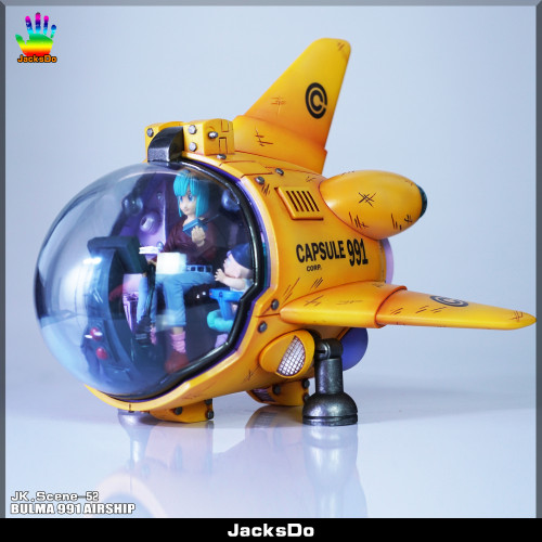 【In Stock】JacksDo Dragon Ball Z Bulma 991 Airship Resin Statue