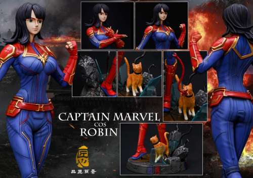 【Pre order】PinJiang Studio One-piece Captain Marvel Robin Resin Statue Deposit