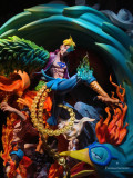【In Stock】Miss Time Studio One Piece Ace&Marco Dragon and Phoenix Bringing Prosperity Resin Statue