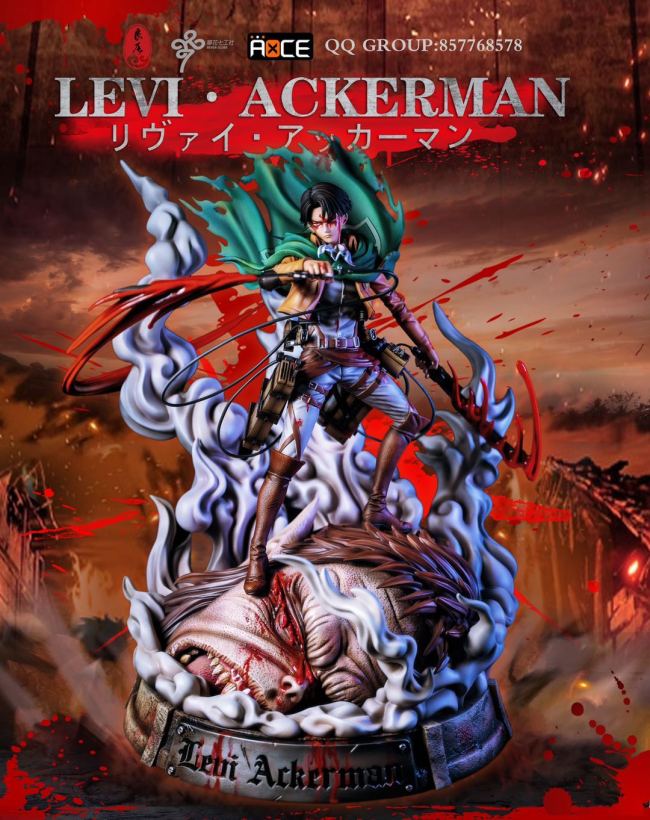 【In Stock】LC Studios Attack on Titan Levi·Ackerman Resin Statue
