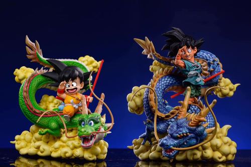 【Preorder】LeaGue Studio Dragon Ball Goku childhood with Shenron WCF Resin Statue Deposit