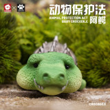 【In Stock】JacksMake Animal Protection Law Series the Baby Crocodile Resin Statue