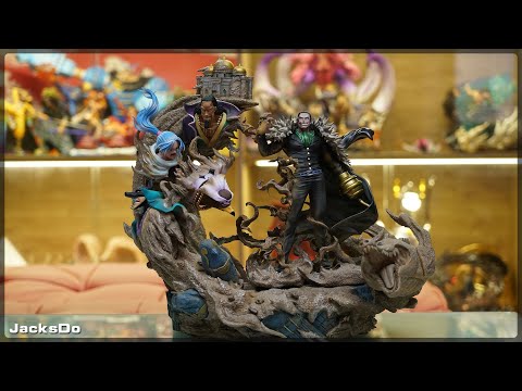 Pre order】JacksDo One Piece POPMAX Sir Crocodile Scene Base Resin