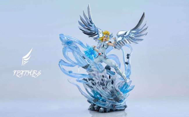 【Pre order】Feathers Studio Saint Seiya Hyoga ひょうが/氷河 1/4 Resin Statue Deposit