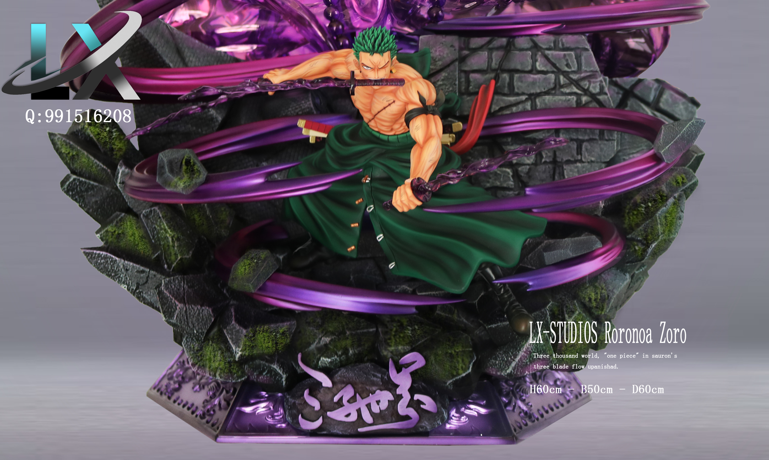Custom Life Size New Style Factory Price One Piece Figure Life Size Zoro  Sculpture Resin Zoro Statue for Collection Sale - China Epoxy Resin and  Souvenir price
