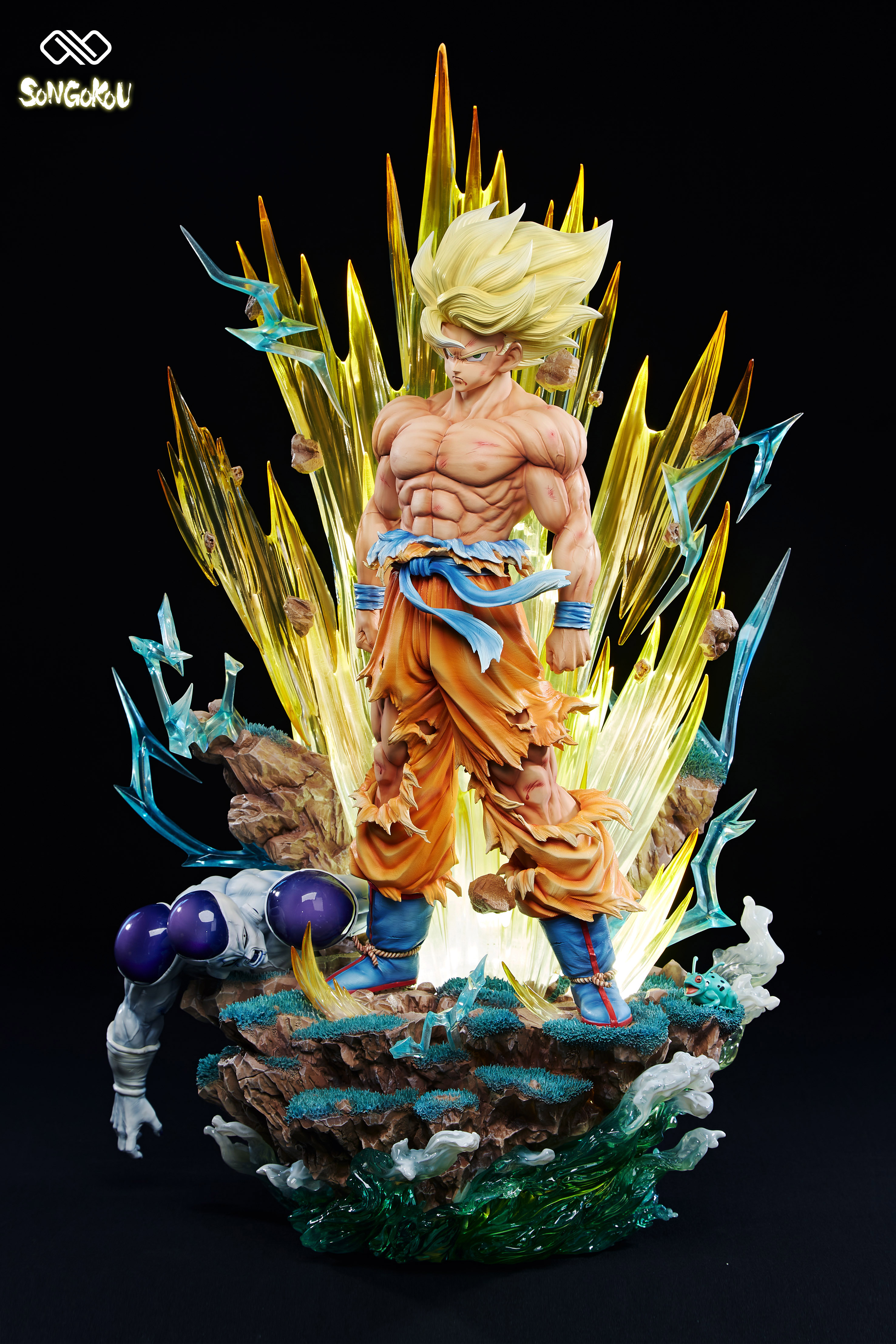In Stock】Infinite Studio Dragon Ball Z Goku SSJ 1/4 Scale