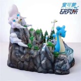 【In Stock】Pokemon Research Laboratory Lapras in Rune City Resin Statue