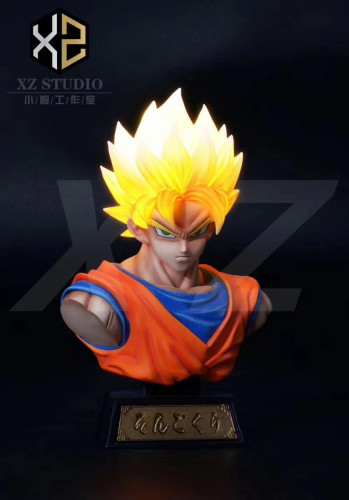 【Pre order】XZ Studio Dragon Ball Super Saiyan Goku Bust Resin Statue Deposit