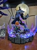 【In Stock】DIMWNSION POWER Studio Digital Monster WereGarurumon with Ishida Yamato Resin Statue