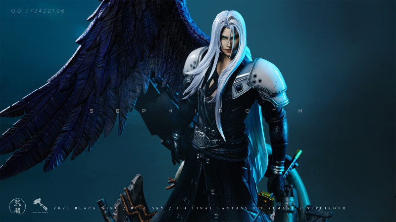 【Pre order】Blackwing&Blue Sky Studio Final Fantasy VII FF7 Sephiroth 1/4 Resin Statue Deposit