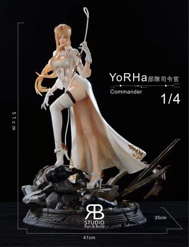 【In Stock】RB STUDIO NieR:Automata YoRHa Commander 1/4 Scale Resin Statue