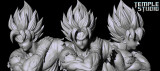 【Pre order】Temple Studio Dragon Ball Super Goku Kaiouken 1:6 Scale Resin Statue Deposit