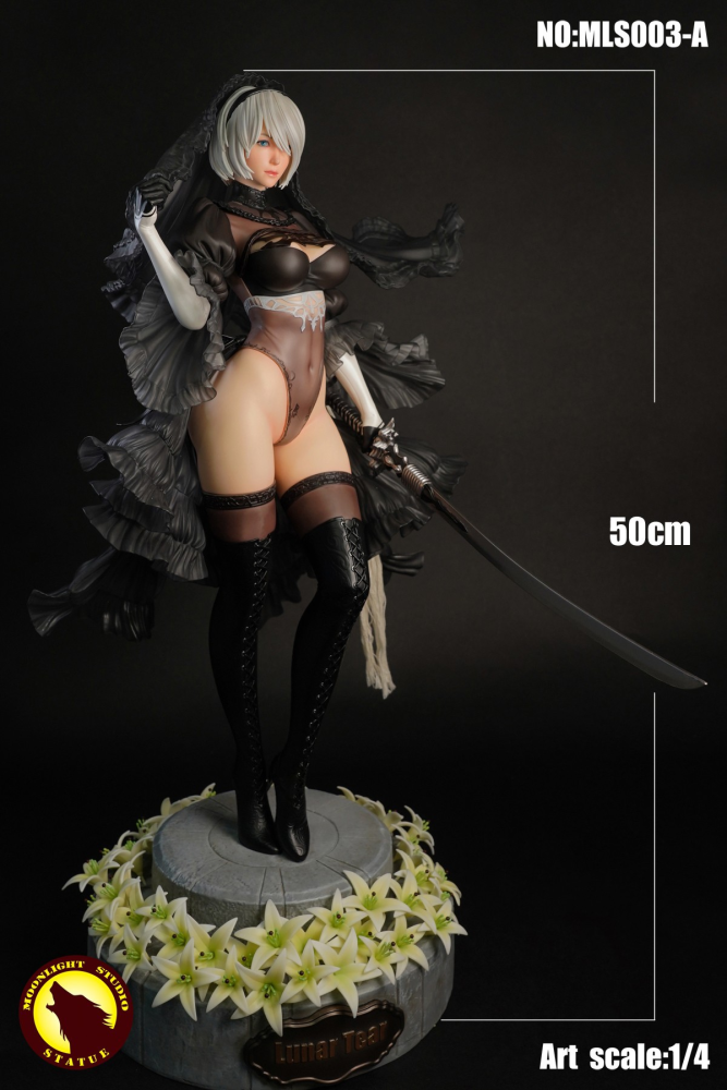 In Stock】MOONLIGHT STUDIO NieR:Automata YoRHa No.2 Type B 1/4 Scale Resin  Statue
