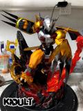 【Pre order】KIDULT STUDIO Digital Monster War Greymon ウォーグレイモン Resin Statue Deposit