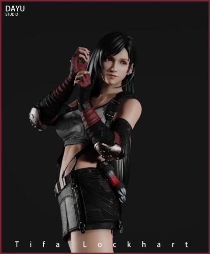 【Pre order】DAYU Studio Final Fantasy VII FF7 Tifa Lockhart 1/4 Resin Statue Deposit