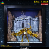 【Pre order】JacksDo Saint Seiya the zodiac constellations JK.Scene-30 Ⅸ BOX Zodiac Sagittarius Diorama Resin Statue Deposit