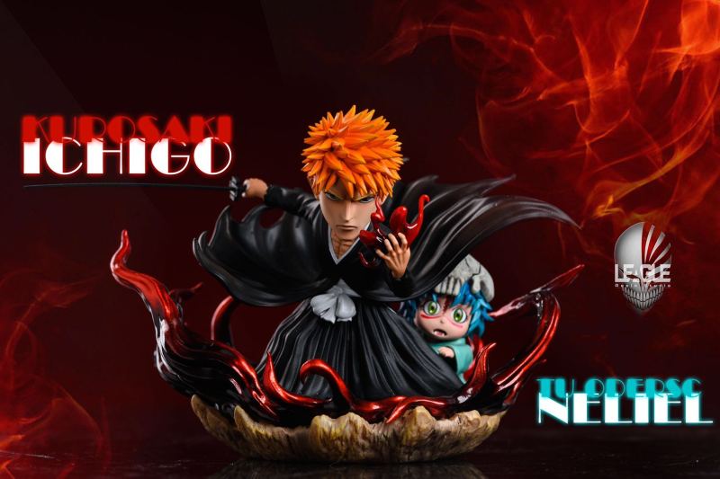 【In Stock】LeaGue Studio BLEACH Kurosaki Ichigo&Neliel WCF Resin Statue Deposit