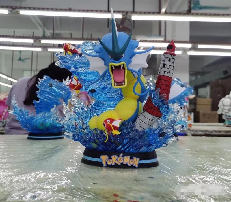 【In Stock】EGG Studio Pokemon Rage of the Gyarados Resin Statue