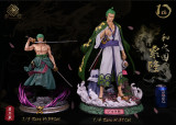 【In Stock】Dream Studio Anniversary One Piece Wano Zoro 1:4 Scale Resin Statue