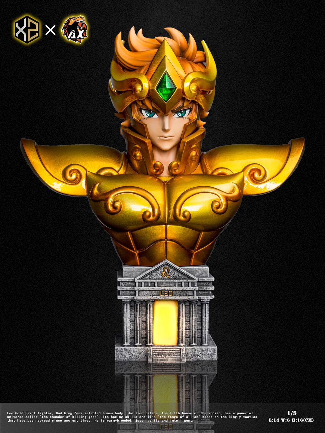 In Stock】XZ Studio Saint Seiya the Zodiac No.01 Leo Aioria