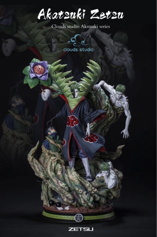 【In Stock】Clouds Studio Akatsuki Resonance Series No.7 Zetsu Resin Statue