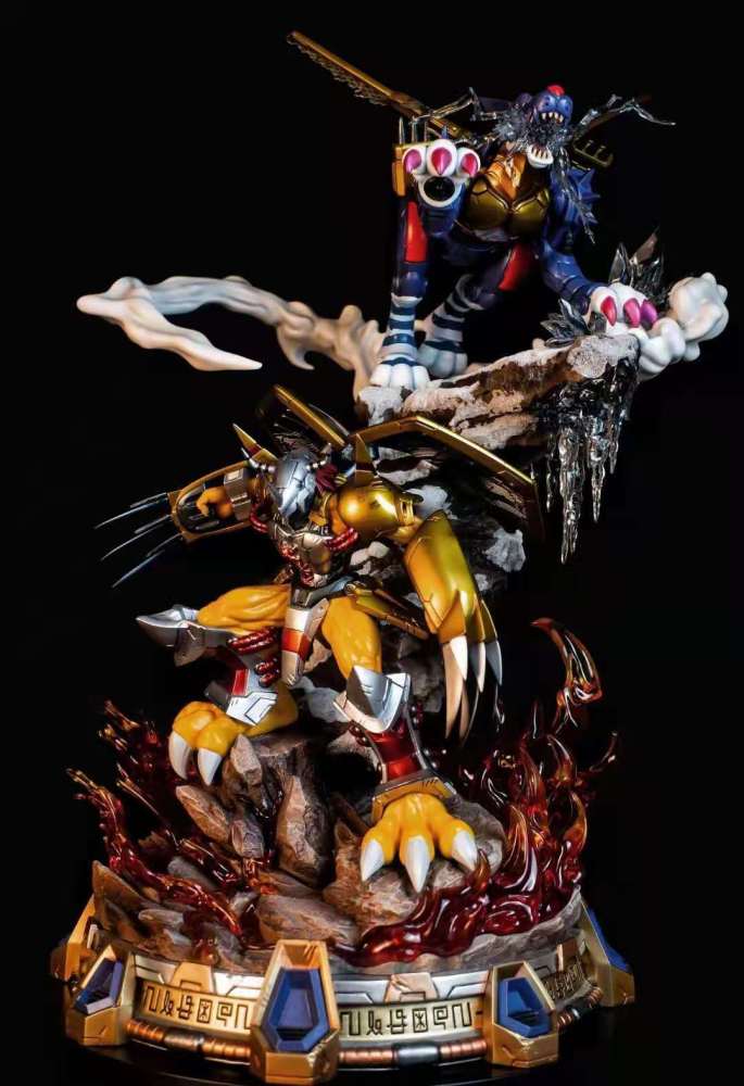 In Stock】DIMWNSION POWER Studio Digital Monster WarGreymon and 