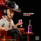 【Pre order】YZ Studio One Piece Dracule Mihawk WCF Sitting Positon Castle Scene series Resin Statue Deposit