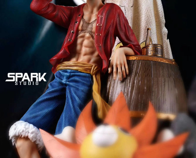 【Pre order】SPARK Studio One-PieceOne-Piece Monkey D Luffy with treasure Resin Statue Deposit