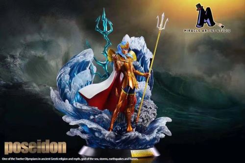 【Pre order】MlRACLE ARTIST STUDIO Saint Seiya Posetdon Resin Statue Deposit