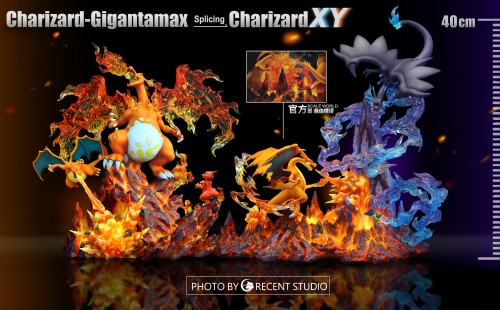 【In Stock】Crescent-Studio Pokemon XY Charizard Resonance Resin Statue