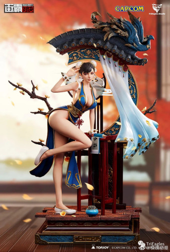 【In Stock】TriEagles Studio Street Fighter Chun Li Resin Statue（Copyright）