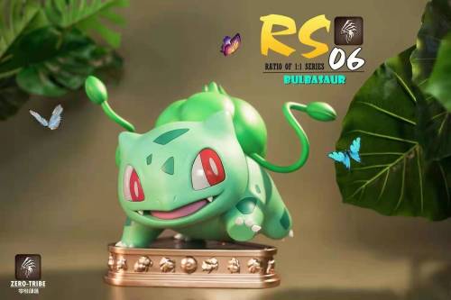 【In Stock】ZERO-TRIBE Studio Pokemon Bulbasaur Life size Resin Statue