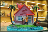 【In Stock】JacksDo Dragon Ball Z KAME HOUSE Scene Resin Statue